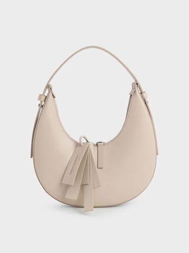 Charles & Keith - Sac hobo en demi-lune Cockade - Charles & Keith - Modalova