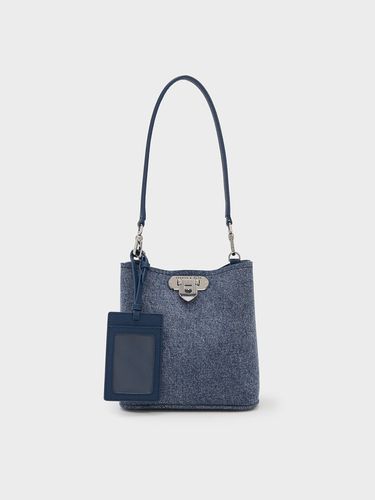 Charles & Keith - Sac seau en denim Alcott - Charles & Keith - Modalova