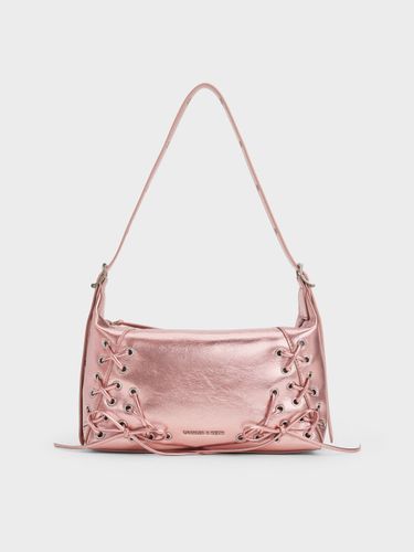 Charles & Keith - Sac porté épaule à lacets et œillets Xylia - Charles & Keith - Modalova