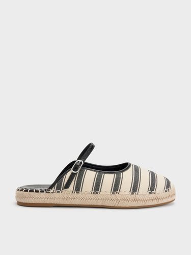 Charles & Keith - Mules espadrilles Mary Jane rayées - Charles & Keith - Modalova