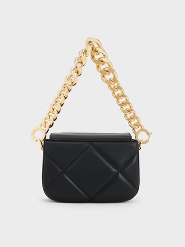 Charles & Keith - Mini sac matelassé à chaîne épaisse Danika - Charles & Keith - Modalova