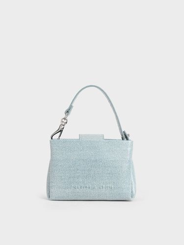 Charles & Keith - Pochette en denim à poignée haute Bosie - Charles & Keith - Modalova