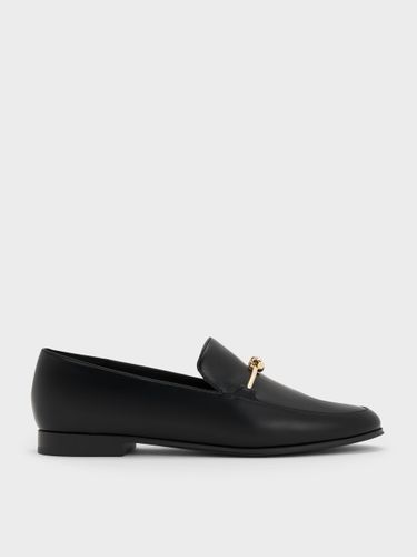 Charles & Keith - Mocassins métallisées à nœud - Charles & Keith - Modalova