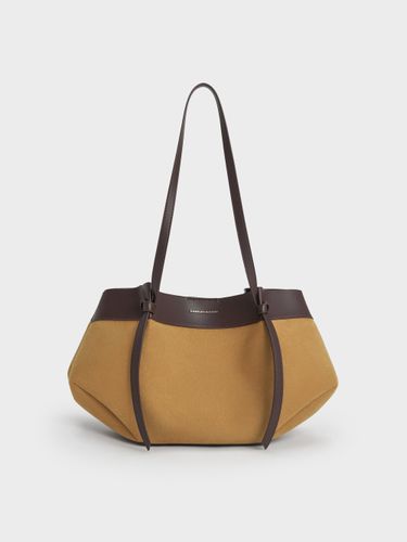 Charles & Keith - Sac cabas en suède Calla - Charles & Keith - Modalova