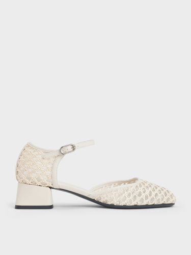 Charles & Keith - Escarpins d'Orsay tissés à bride de cheville - Charles & Keith - Modalova