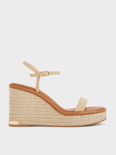 Charles & Keith - Espadrilles tissées à semelle compensée - Charles & Keith - Modalova