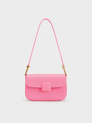 Charles & Keith - Petit sac porté épaule Koa à fermoir poussoir - Charles & Keith - Modalova