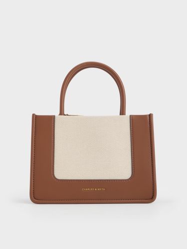 Charles & Keith - Mini sac fourre-tout en toile Daylla - Charles & Keith - Modalova