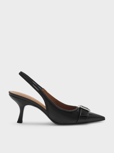 Charles & Keith - Escarpins slingback Anita à bouts pointus et boucles - Charles & Keith - Modalova