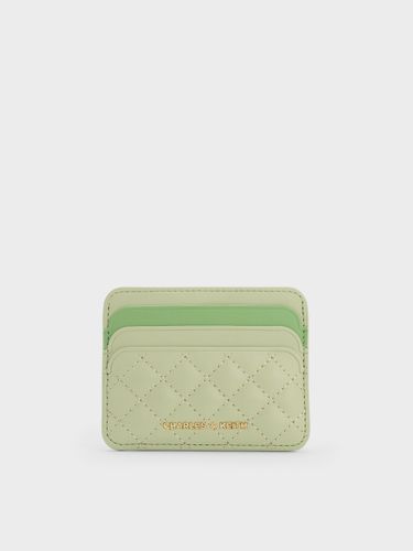 Charles & Keith - Porte-cartes matelassé bicolore Cleo - Charles & Keith - Modalova