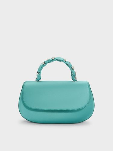 Charles & Keith - Sac à poignée supérieure tressée Eilian en satin - Charles & Keith - Modalova