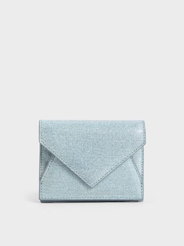 Charles & Keith - Porte-monnaie enveloppe en denim Bosie - Charles & Keith - Modalova