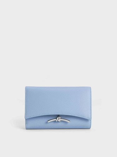 Charles & Keith - Portefeuille avec rabat et détails métalliques Huxley - Charles & Keith - Modalova