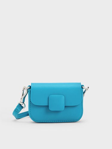 Charles & Keith - Micro sac à bouton-poussoir carré Koa - Charles & Keith - Modalova