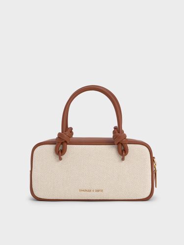 Charles & Keith - Sac allongé en toile à poignée nouée Sammie - Charles & Keith - Modalova