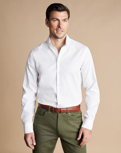 Chemise Oxford Et Col Boutonné Sans Repassage - par - Charles Tyrwhitt - Modalova