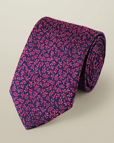 Cravate En Soie À Motif Cachemire Floral - De France Et Rose par - Charles Tyrwhitt - Modalova