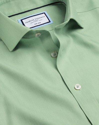 Chemise À Tissage Mayfair Et Col Italien Sans Repassage - par - Charles Tyrwhitt - Modalova