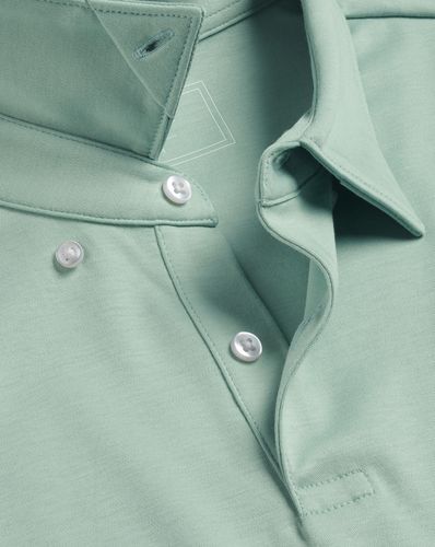 Polo En Jersey Smart - Menthe par - Charles Tyrwhitt - Modalova