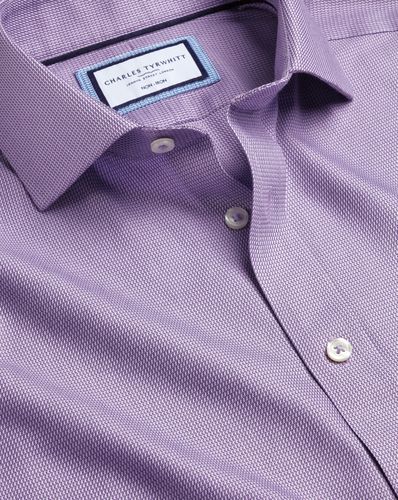 Chemise À Tissage Mayfair Et Col Italien Sans Repassage - par - Charles Tyrwhitt - Modalova