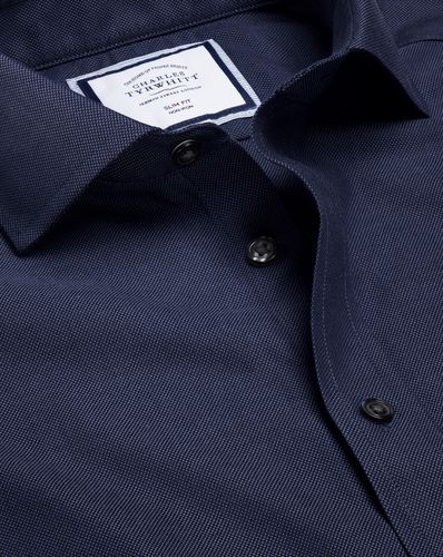 Chemise Oxford À Col Italien Sans Repassage - De France par - Charles Tyrwhitt - Modalova