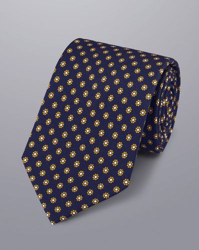 Cravate En Soie À Motif Floral - De France par - Charles Tyrwhitt - Modalova