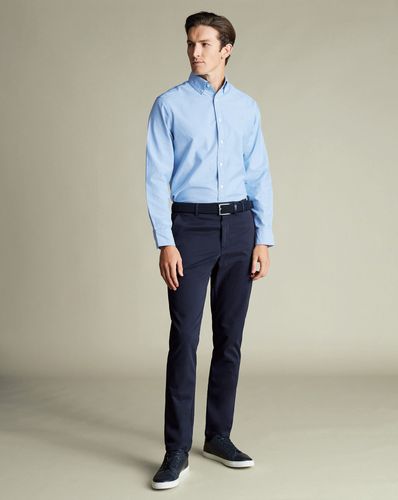 Chino Utimate Sans Repassage - Marine De France par - Charles Tyrwhitt - Modalova