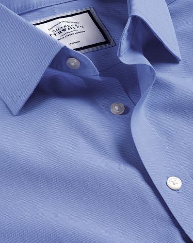 Chemise En Popeline Sans Repassage - Océan par - Charles Tyrwhitt - Modalova