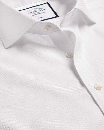 Chemise Oxford Royal À Col Italien Sans Repassage - par - Charles Tyrwhitt - Modalova