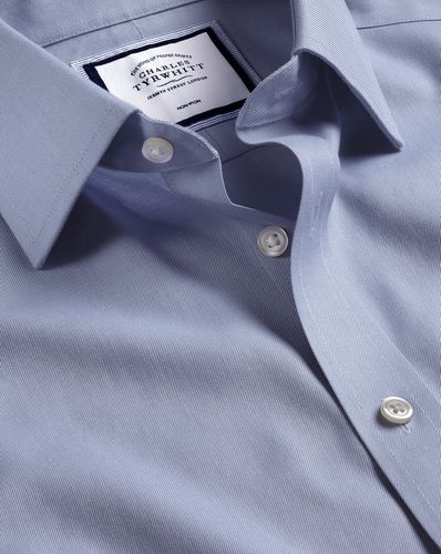 Chemise À Carreaux En Sergé Sans Repassage - par - Charles Tyrwhitt - Modalova