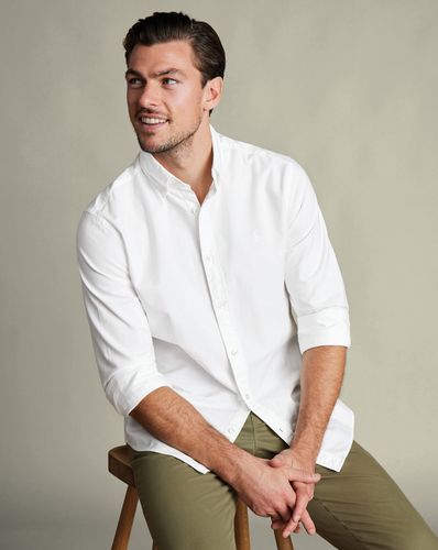 Chemise Oxford Délavée - par - Charles Tyrwhitt - Modalova