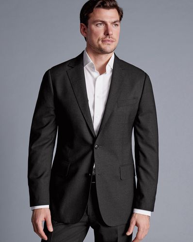 Veste De Costume De Luxe Italienne - Gris Anthracite en par - Charles Tyrwhitt - Modalova