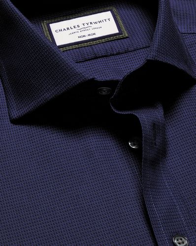 Chemise Extensible À Tissage Kensington Et Col Italien Sans Repassage - De France par - Charles Tyrwhitt - Modalova