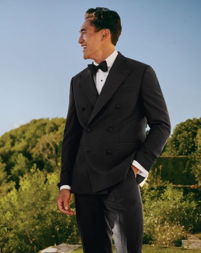 Veste De Smoking Croisée - par - Charles Tyrwhitt - Modalova