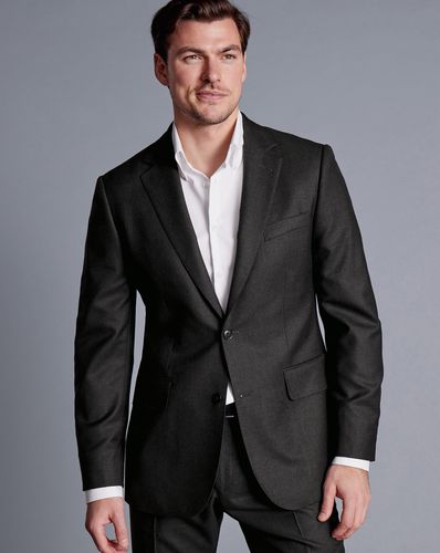 Veste De Costume De Luxe Britannique - Gris Anthracite en par - Charles Tyrwhitt - Modalova