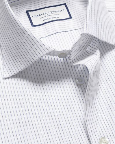 Chemise À Rayures De Luxe - Cobalt par - Charles Tyrwhitt - Modalova