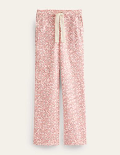 Bas de pyjama en coton brossé - Boden - Modalova