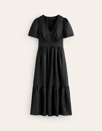 Robe midi Eve en lin Femme Boden - Boden - Modalova