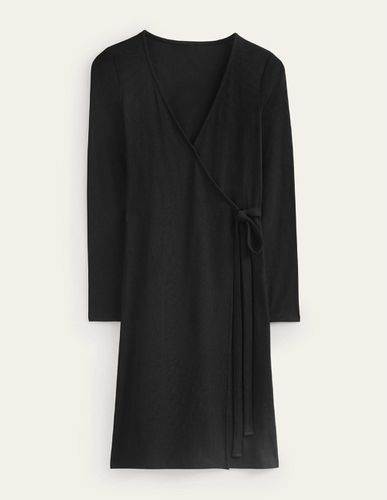 Robe portefeuille en jersey côtelé - Boden - Modalova