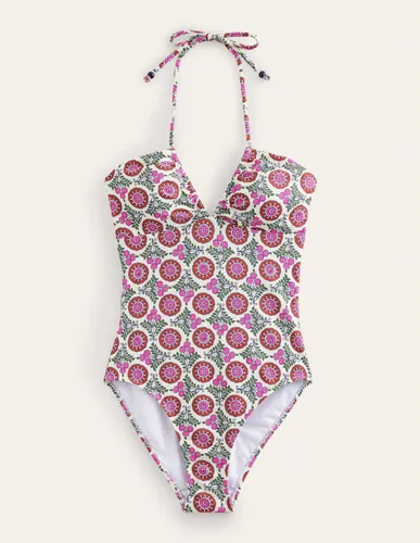 Maillot de bain bandeau dos-nu - Boden - Modalova