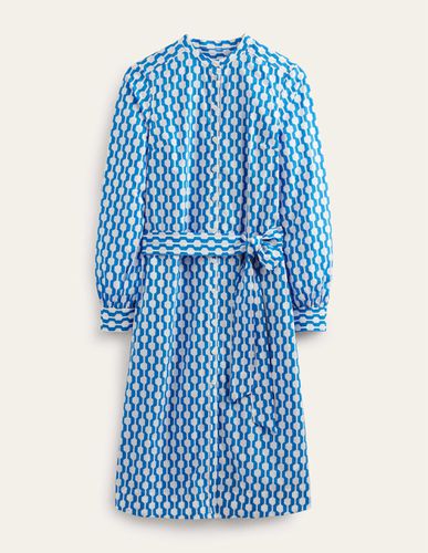 Robe-chemise midi sans col - Boden - Modalova