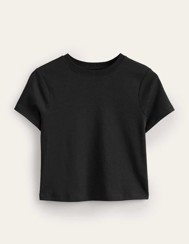 T-shirt court en coton Femme Boden - Boden - Modalova