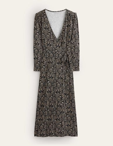 Robe portefeuille longue en jersey - Boden - Modalova