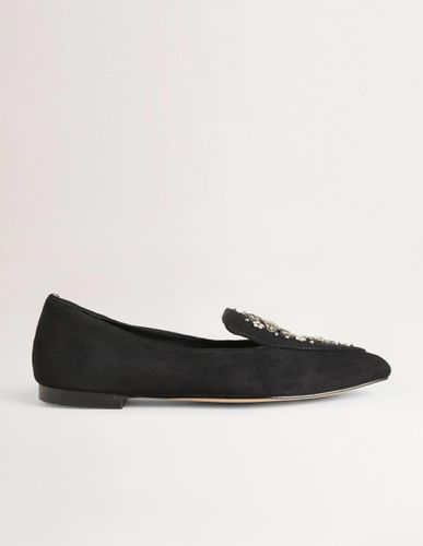 Mocassins ornementés en daim - Boden - Modalova