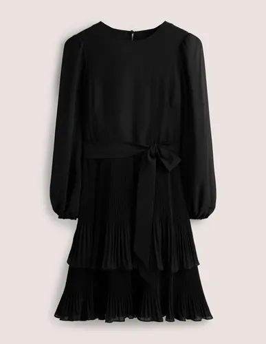Mini-robe à jupe plissée - Boden - Modalova