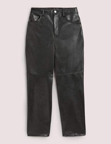 Pantalon droit en similicuir - Boden - Modalova