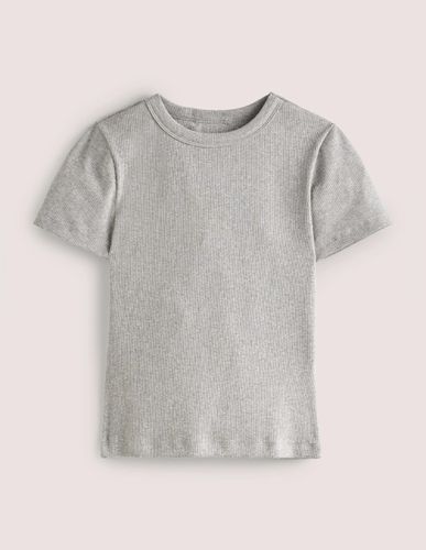 T-shirt côtelé à col rond - Boden - Modalova