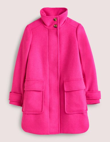 Manteau en laine brossée - Boden - Modalova