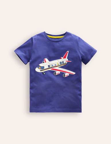T-shirt à appliqué avion Garçon Boden - Baby Boden - Modalova