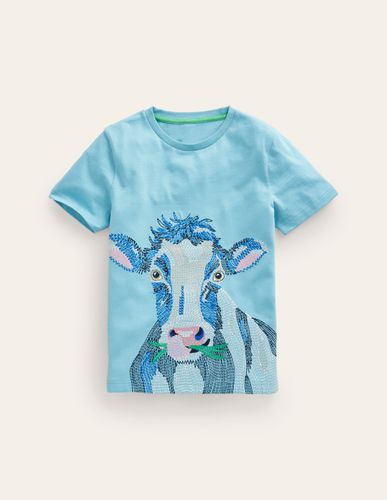 T-shirt animal à super surpiqûres Garçon - Boden - Modalova